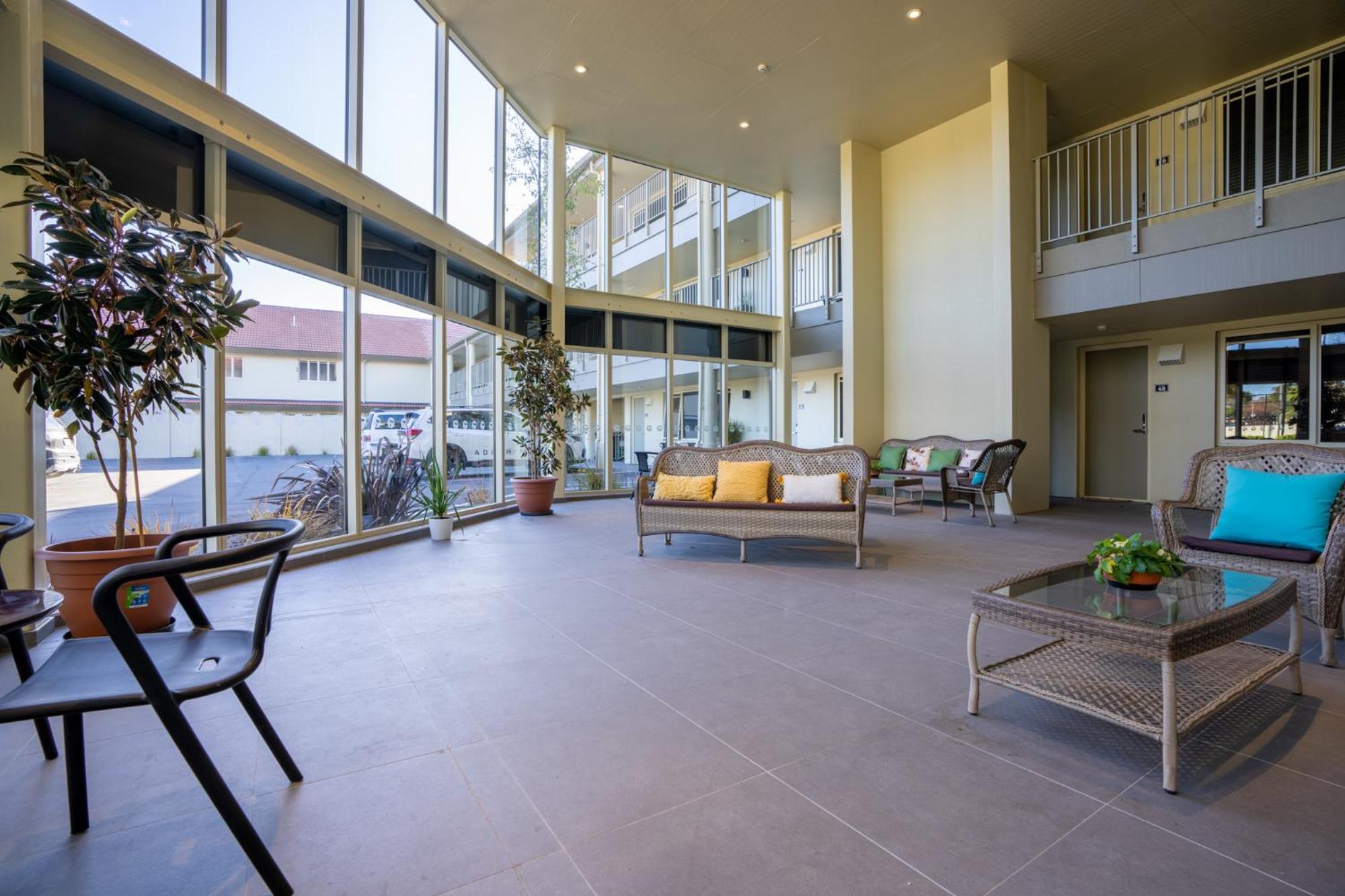 רוטורואה Regal Palms Resort מראה חיצוני תמונה The lobby of the hotel